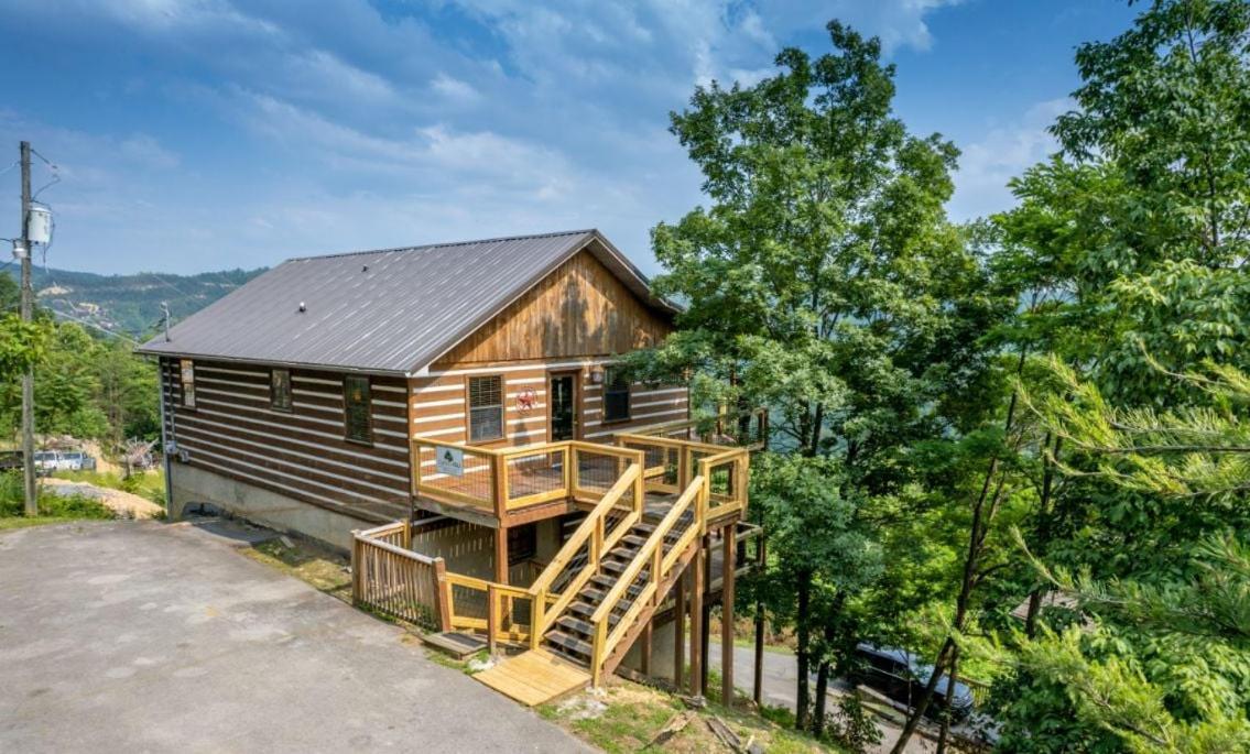 Vila Smoky View With A Twist Pigeon Forge Exteriér fotografie
