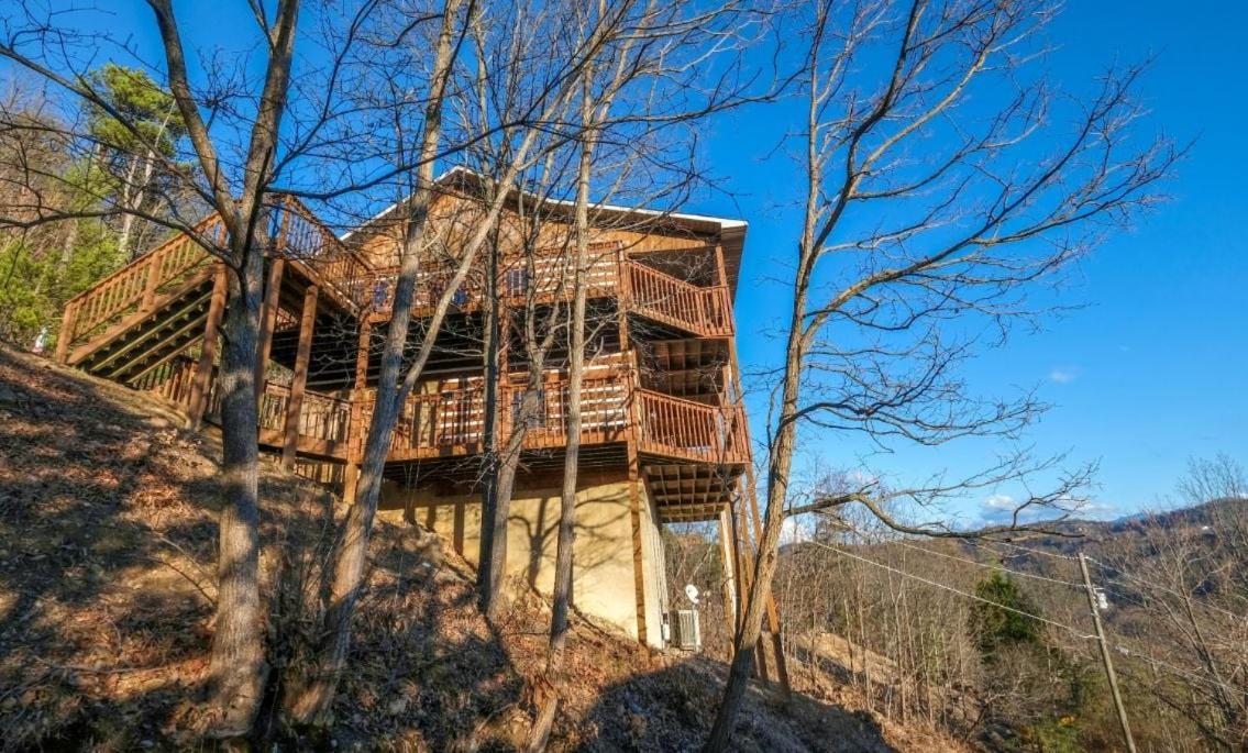 Vila Smoky View With A Twist Pigeon Forge Exteriér fotografie
