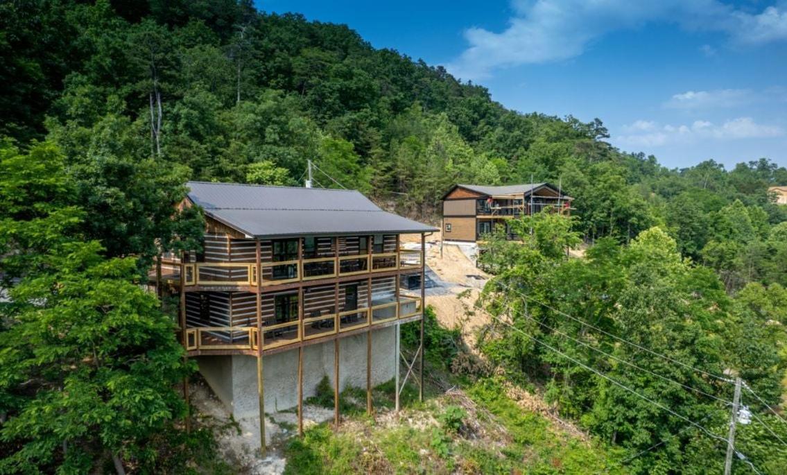Vila Smoky View With A Twist Pigeon Forge Exteriér fotografie