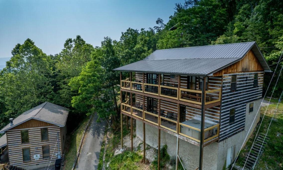 Vila Smoky View With A Twist Pigeon Forge Exteriér fotografie